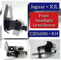 Front Right Suspension Height Level Sensor AW933C280AC AW933C280AD C2D16581 C2D6858 Compatible With JAGUAR XJL 2010-2018