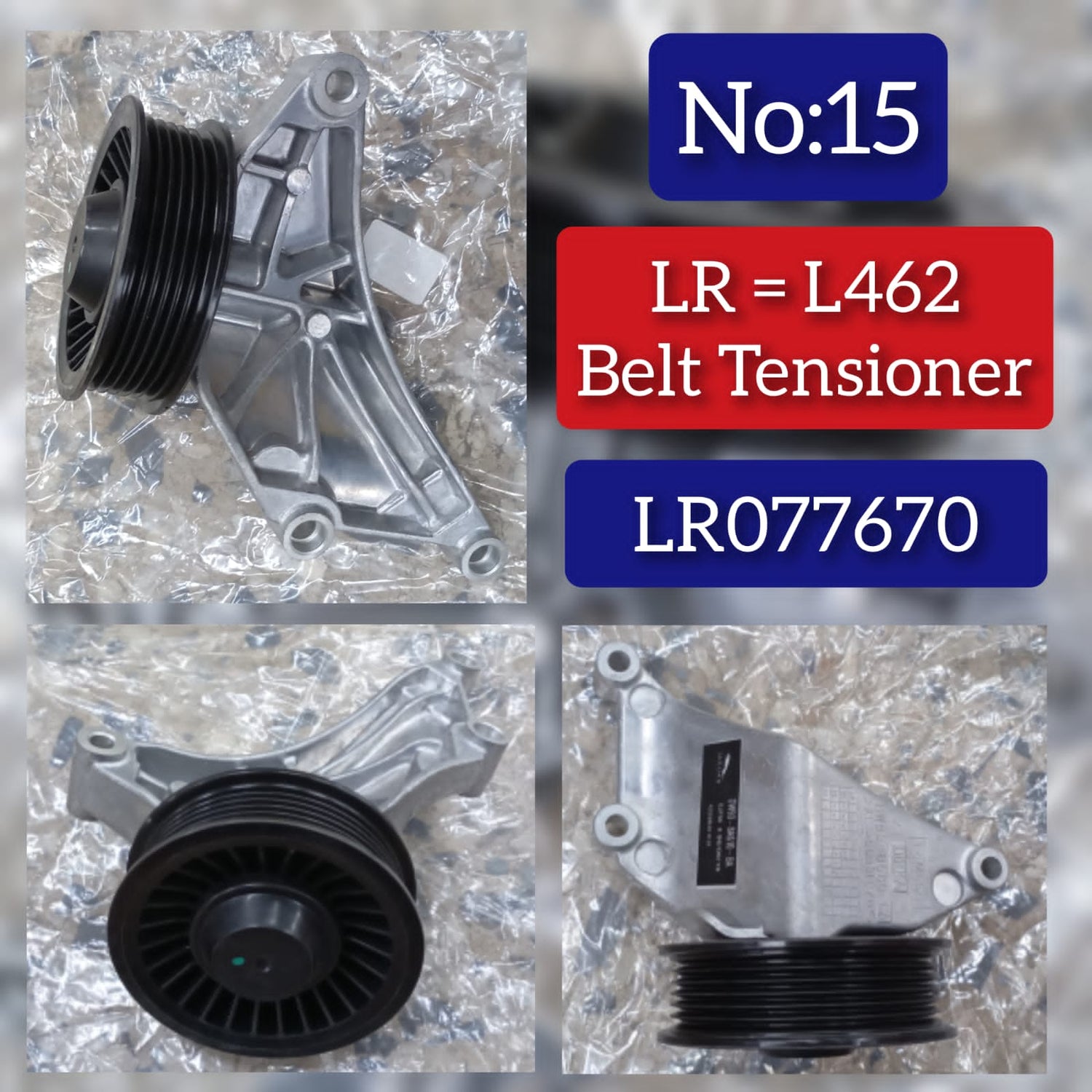 Timing Belt Tensioner LR077670 Compatible With  LAND ROVER DISCOVERY V (L462)