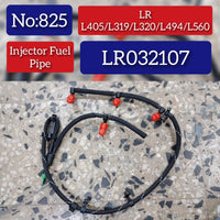 Injector Fuel Leak Off Pipe LR032107 LR013196 Compatible With LAND ROVER & DISCOVERY IV (L319) | LR4 & RANGE ROVER IV (L405) & RANGE ROVER SPORT I (L320) & RANGE ROVER SPORT II (L494) & RANGE ROVER VELAR (L560) Tag No:825