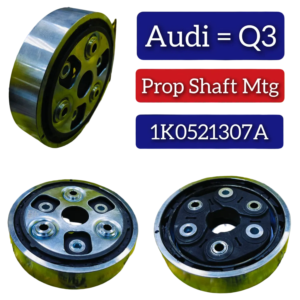 Rear Drive Shaft Coupler Flex Joint 1K0521307A Compatible With AUDI Q3 (8UB, 8UG) & TT (FV3, FVP)
