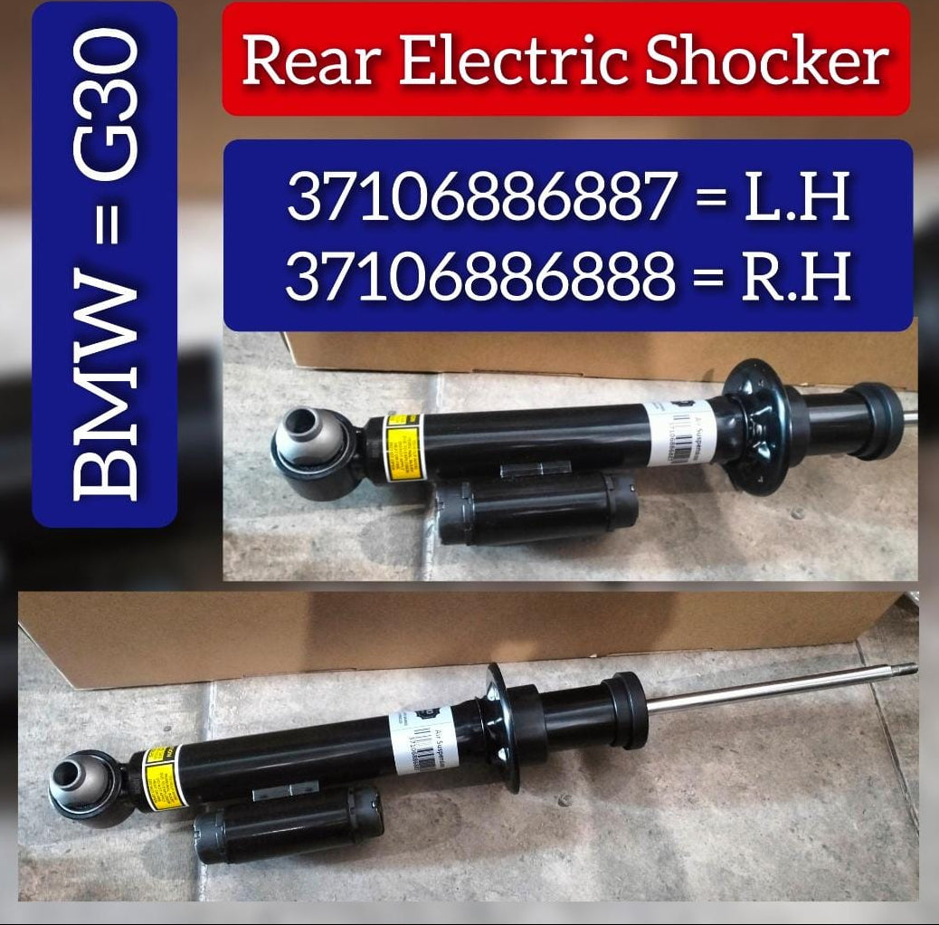 Rear Right Air Suspension Electric Shock Absorber Strut 37106886888 37106866400 Compatible With BMW 5 Series G30