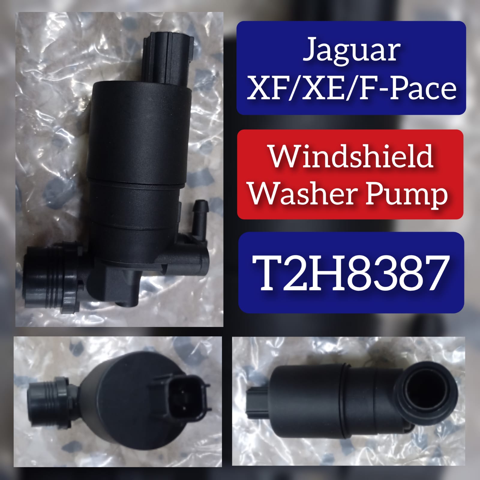 Washer Jet T2H8387 Compatible With JAGUAR F-PACE (X761)  XF I (X250)