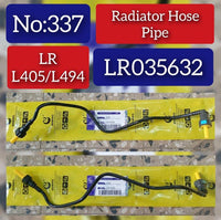 Radiator  Hose Pipe LR035632  Compatible With Land Rover Range Rover (L405) &  Range Rover Sport L494 Tag No.337
