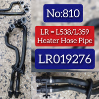 Heater Hose Pipe LR019276 Compatible With LANDROVER & RANGE ROVER EVOQUE (L538) & FREELANDER 2 (L359) | LR2 Tag No.810