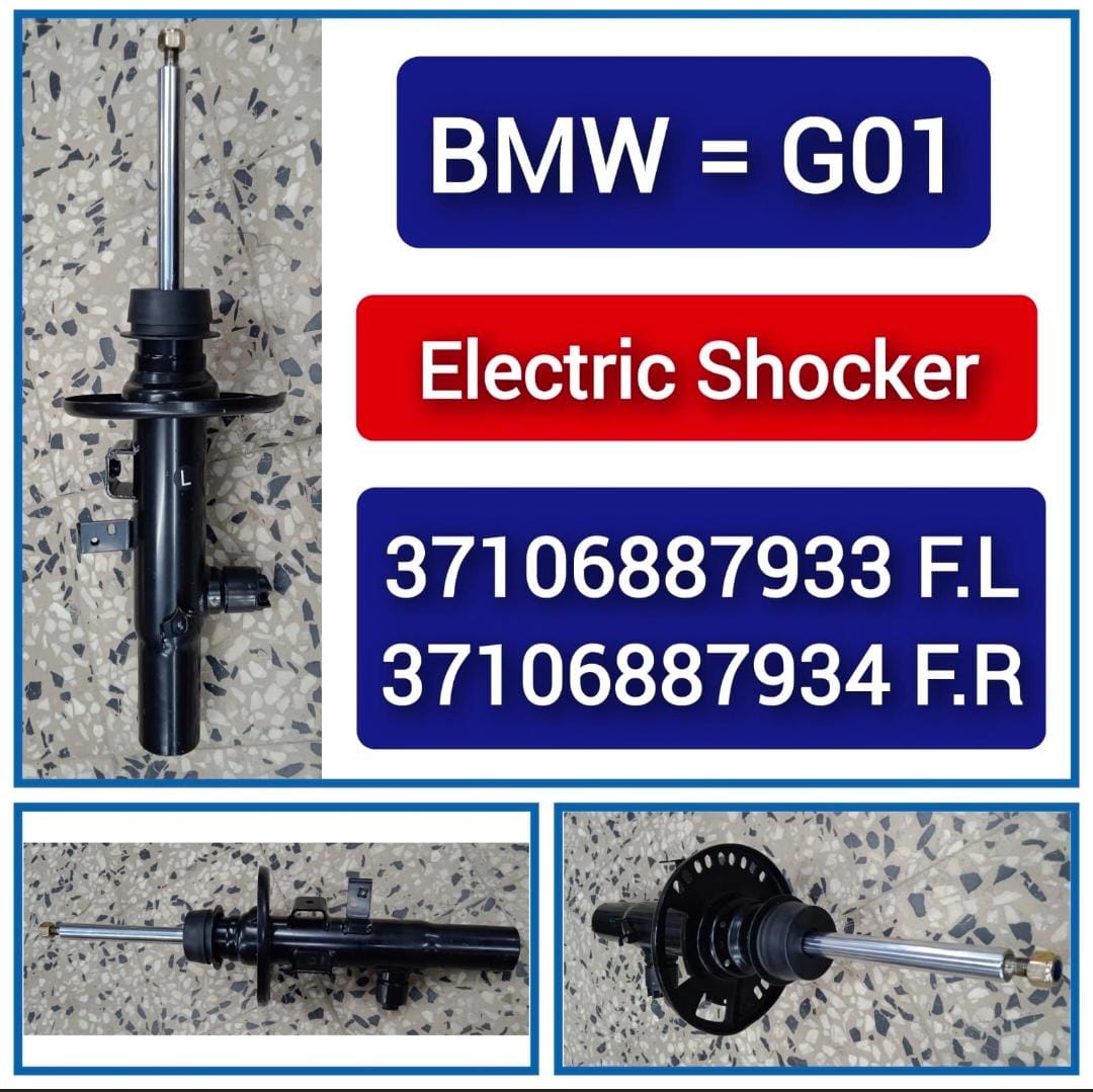Front Left Air Suspension Electric Shock Absorber Strut 37106887933 Compatible With BMW BMW X3 (G01, F97) & X4 (G02, F98)