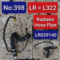 Radiator Water Hose Pipe LR029140 LR022662 LR025953 BH428260AD Compatible With RANGE ROVER III (L322) Tag No.398