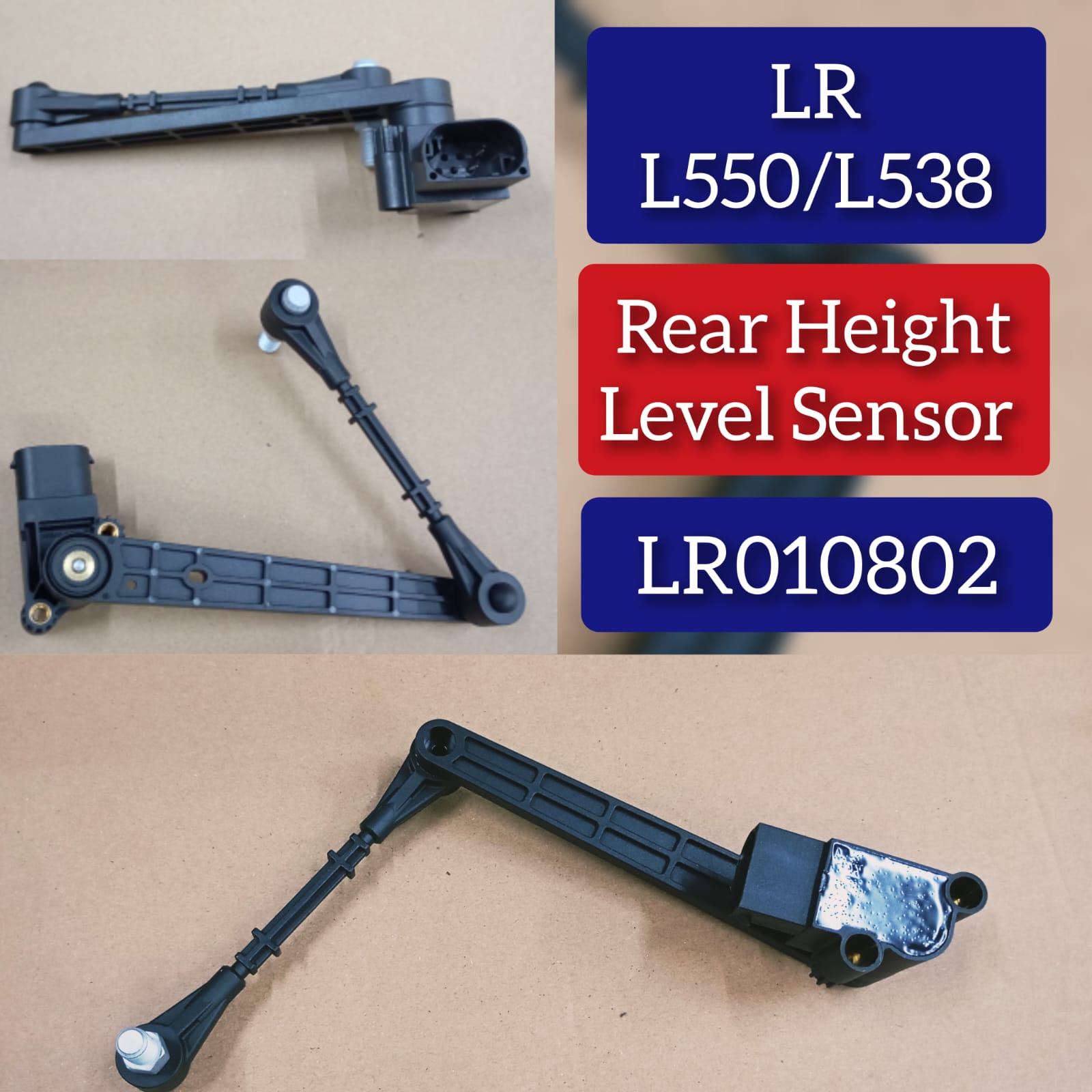 Height Level Sensor LR010802 Compatible With RANGE ROVER III (L322) RANGE ROVER IV (L405)
