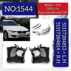 Fog Lamp Braket Left 51117284813 Right 51117284814 Compatible With BMW  3 SERIES F30 Tag No.1544