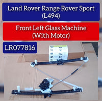 Front Right Glass Machine With Motor LR077816 LR057339 LR043935 Compatible With Land Rover Range Rover (L494)