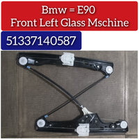 Front Left  Power Window Regulator 51337140587 Compatible with BMW 3  Series (E90)