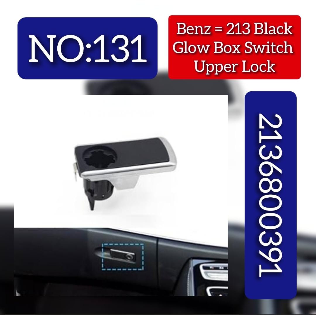 Glove Box Switch 2136800391  A2136800391 Compatible With Mercedes-Benz E-CLASS W213 Tag No.131, 132 And 133