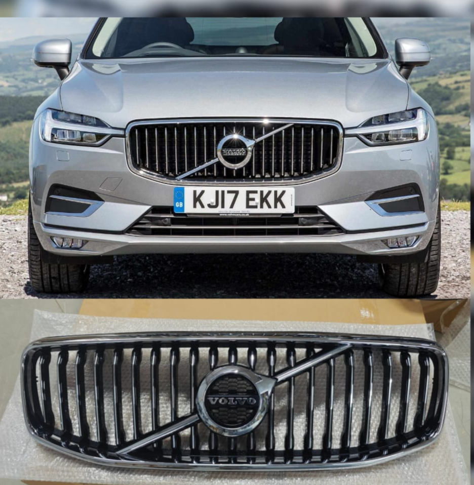 Front Bumper Show Grill 31425535 Compatible With VOLVO XC60 II (246) Tag No.101
