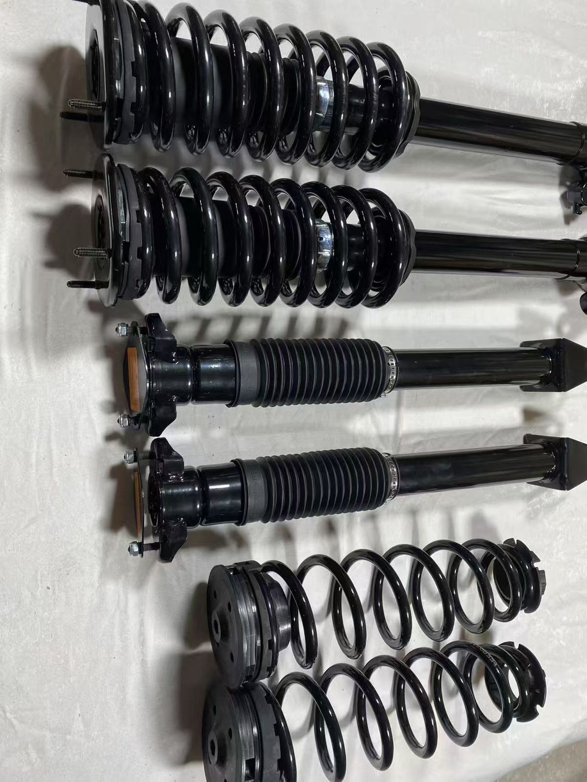 Air To Manual Suspension Conversion Kit Front & Rear (Set Of 4) Compatible With MERCEDES BENZ W166