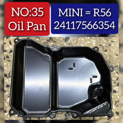 Oil Pan 24117566354 Compatible with MINI MINI (R56) MINI Convertible (R57)