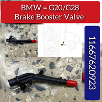 Brake Booster Valve 11667620923 Compatible With BMW  3 Series G20