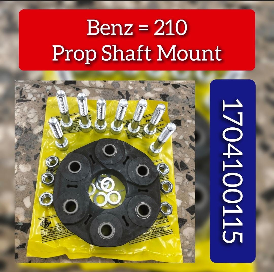 Prop Shaft Mount 1704100115 & 2024101815 & 2104101215 Compatible With MERCEDES-BENZ C-CLASS (W203) E-CLASS (W210) GLE (W166)
