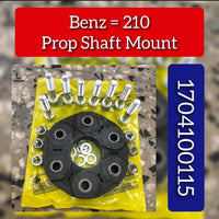 Prop Shaft Mount 1704100115 & 2024101815 & 2104101215 Compatible With MERCEDES-BENZ C-CLASS (W203) E-CLASS (W210) GLE (W166)