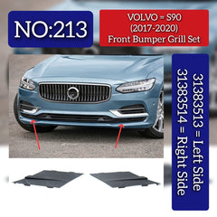 Front Bumper Grill Left 31383513 Right 31383514 Compatible With VOLVO - S90 Tag No.213
