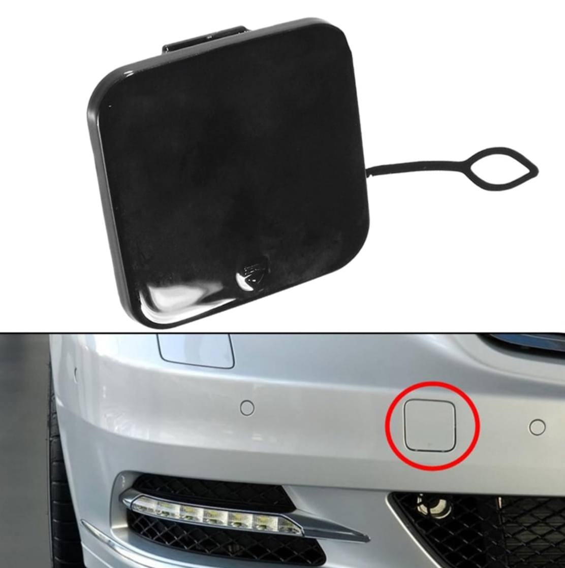 Front Towing Cap A2218850322 Compatible With Mercedes Benz  E CLASS W221 2006-2014 Tag No.330