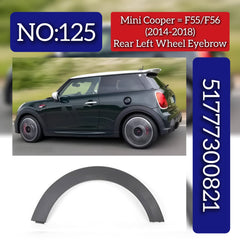 Rear Left Wheel Arch (EYEBROW ) 51777300821 Compatible With Mini Cooper F55/F56 Tag No.125
