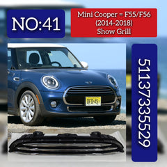Front Bumper Grille 51137335529 Compatible With Mini Cooper F55/F56 (2014-2018) Tag No.41