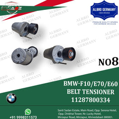 Fan Belt Tensioner APV2846 11287800334 7800334 Compatible With BMW 5 (E60) 5 (F10) (DAYCO) Tag no :