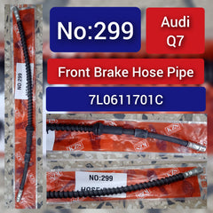 Front Brake Hose Pipe 7L0611701C Compatible with AUDI Q7 Tag-H-299