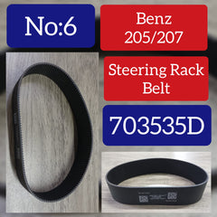 Steering Rack Belt 703535D Compatible With Mercedes-Benz C-Class W205 & E-Class W207 Tag-06.