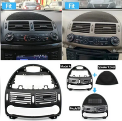 Mercedes Benz E-Class W211 Center AC Vent Grille Black 2118300054