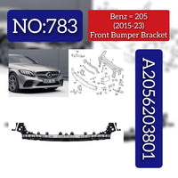 Front Bumper Bracket A2056203801 Compatible with MERCEDES-BENZ C-CLASS W205 2015-23 Tag No.783