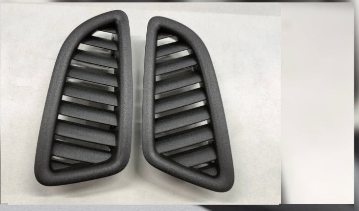 Front Ac Vent Dashboard  Left & Right (Set) 2058804505 Compatible With BENZ=205 Black