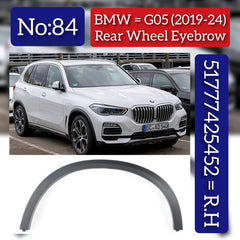 Rear Right Wheel Arch (EYEBROW ) 51777425452 Compatible With BMW & X5 (G05, F95) No.84
