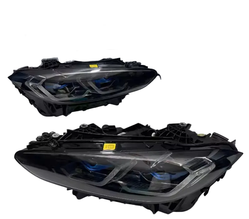 Complete Headlight Assembly (Laser) Left 63115A0F8C1 & Right 63115A0F8C2 Compatible With BMW G22 2020-2023