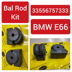 Rear Stabilizer Sway Bar Bushing Kit  33556757333 Compatible With BMW 7 Series (E65, E66, E67)