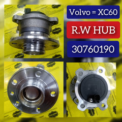 Rear Wheel Hub 30760190 31277811 31329971 Compatible With VOLVO XC60  I SUV 156