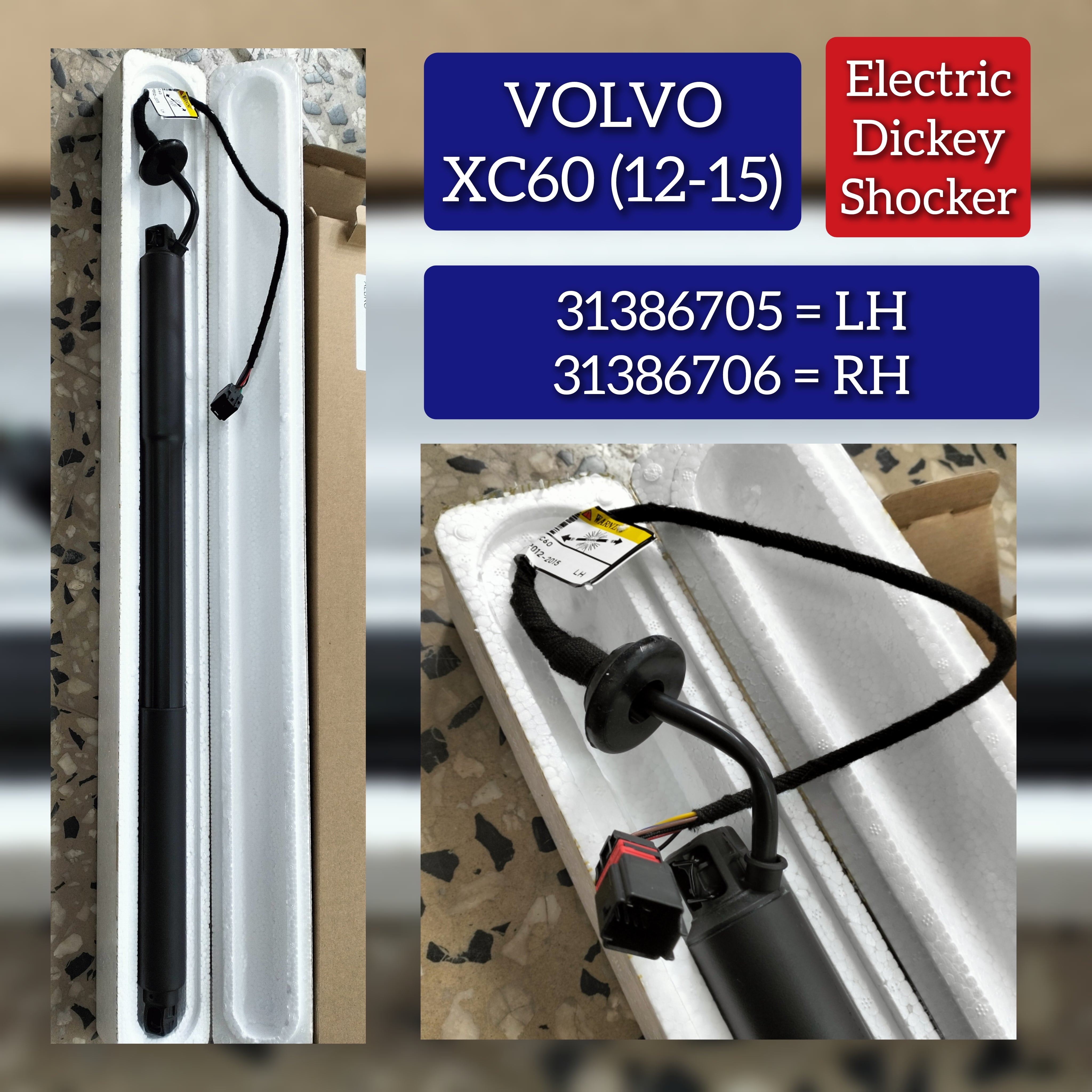 Air Suspension Electric Shock Absorber Strut Left 31386705 Right 31386706 Compatible With VOLVO XC60 I SUV (156)