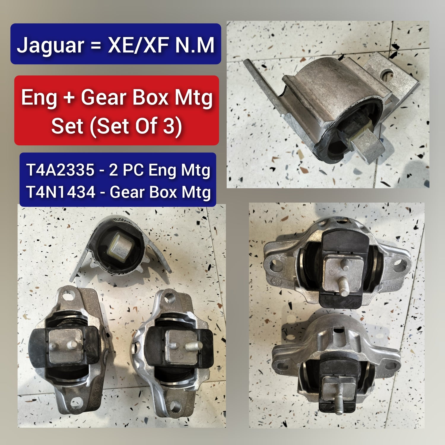 Engine Mounting T4A2335 Compatible With Jaguar F-PACE