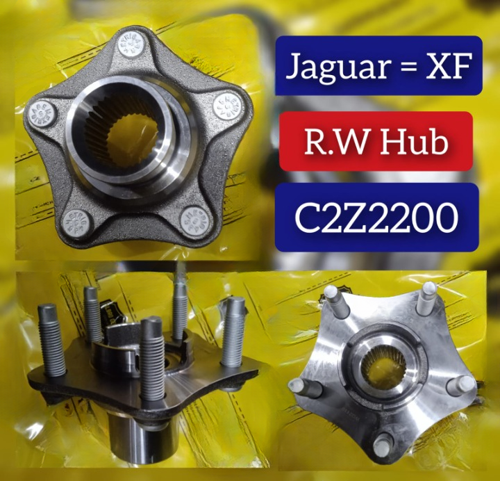 Rear Wheel Hub C2D60511 C2Z2200 Compatible With JAGUAR F-TYPE Convertible X152 & XF I X250 & XJ X351