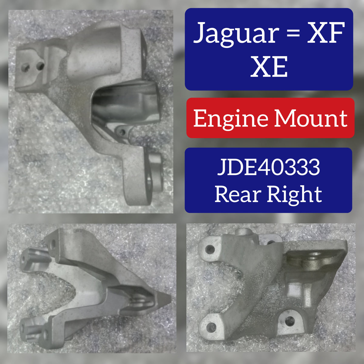 Engine Mount Rear Right  JDE40333 Compatible With JAGUAR XF & XE