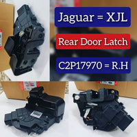 Front Door Latch C2P17970 Compatible With JAGUAR=XJL  (2009-15)