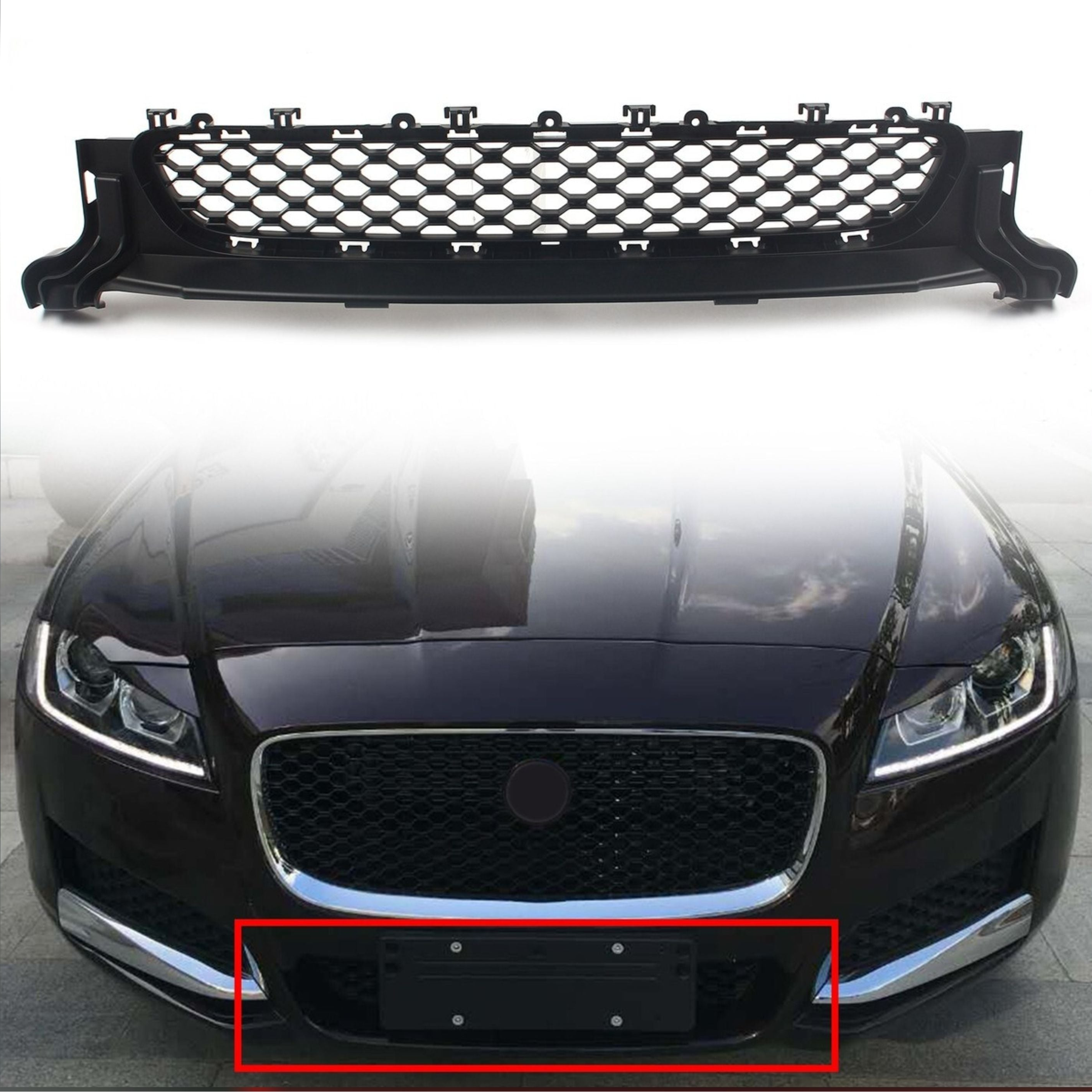 Front Bumper Lower Grill T2H10130 Compatible With Jaguar XF (2016-2019) Tag No.31