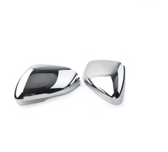 Side Mirror Upper Covers Left C2D5489 & Right C2D5488 Compatible With Jaguar (Full Chrome) XF (2009-2020) XJL (2010-2015) XE (2015-2020) Tag No.14