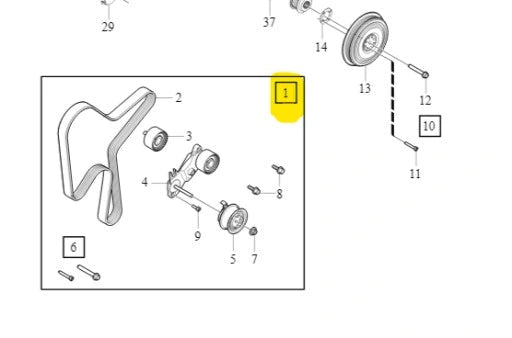Timing Belt Kit KTB1190 31401542 31430200 31460881 Compatible With VOLVO S60 II (134) S90 II (234) (DAYCO)