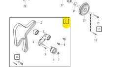 Timing Belt Kit KTB1190 31401542 31430200 31460881 Compatible With VOLVO S60 II (134) S90 II (234) (DAYCO)