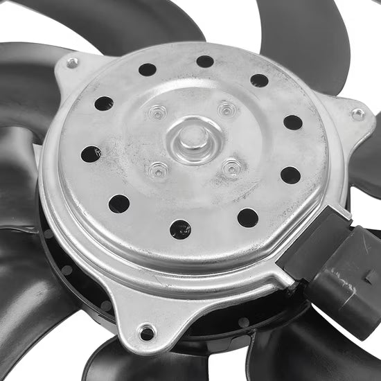 Engine Cooling Fan Motor Fan Assembly (Small) 8K0959455M  8K0959455F Compatible with AUDI A4 B8 (8K2) | A4 / S4 & A6 C7 (4G2, 4GC) | A6 / S6 & A7 Sportback (4GA, 4GF) | A7 / S7 & Q3 & Q5 (8RB)