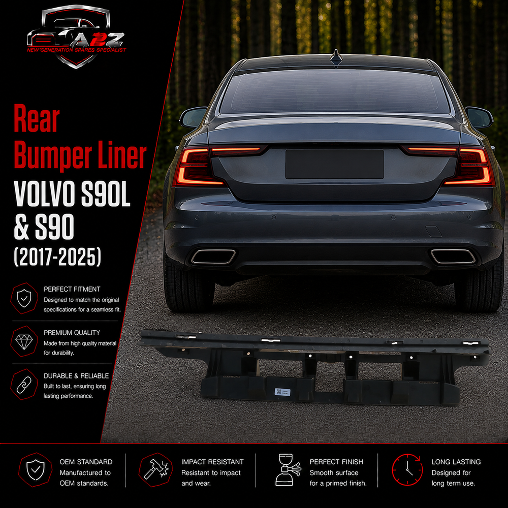 Rear Bumper Liner 31449159 Compatible With VOLVO S90L & S90 [2017-2025]