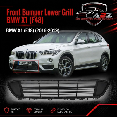 Front Bumper Lower Grill 51117354773  51115A0E570 Compatible With BMW X1 (F48) (2016-2019) Tag No.86