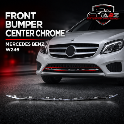 Front Bumper Center Chrome 2468852121 Compatible With MERCEDES BENZ B-CLASS W246