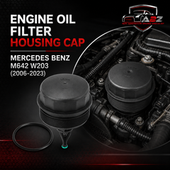 Engine Oil Filter Housing Cap 6421800038 Compatible With Mercedes Benz M642 W203 W204 W211 W21