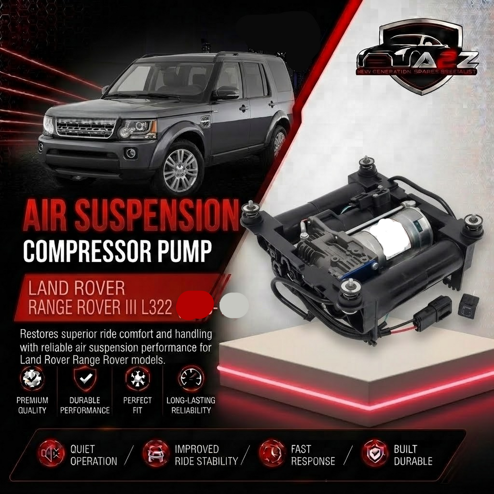 Air Suspension Compressor Pump Assay LR041777 LR038113 LR038147 Compatible With LAND ROVER RANGE ROVER III L322